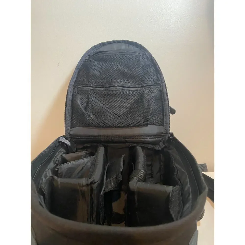 Tamrac Digital Camera Blue & Black Backpack Bag Case Excellent Condition